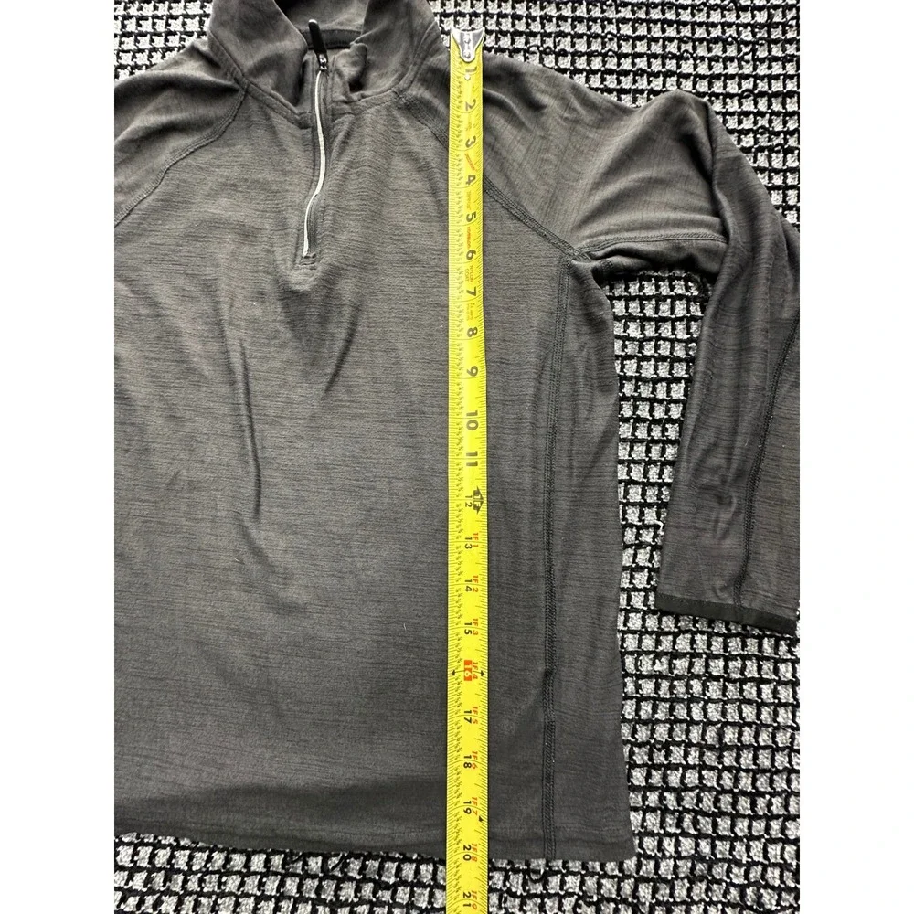Old Navy Active Pullover Boys M 8 Gray Breathe On Go-Dry Quarter Zip
